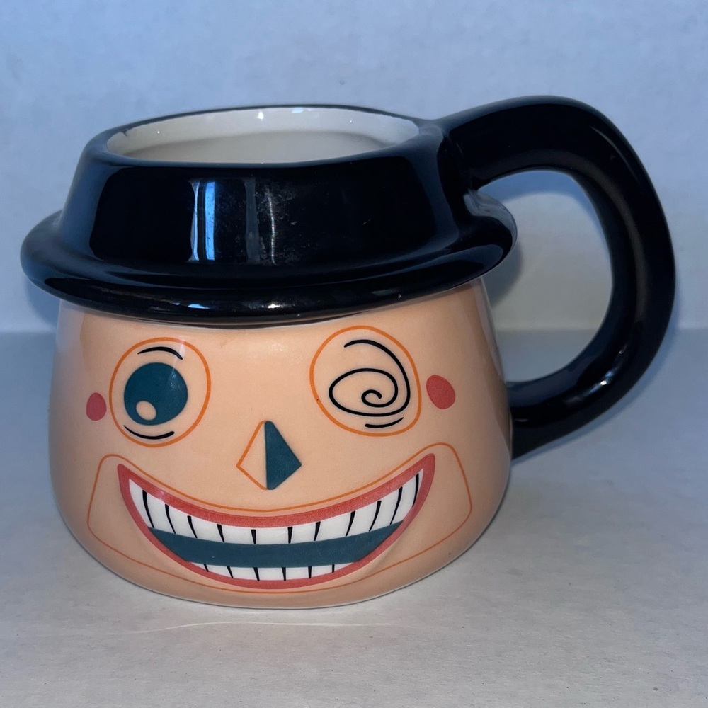 Disney Nightmare Before‎ Christmas The Mayor 2 Sided Ceramic Mug